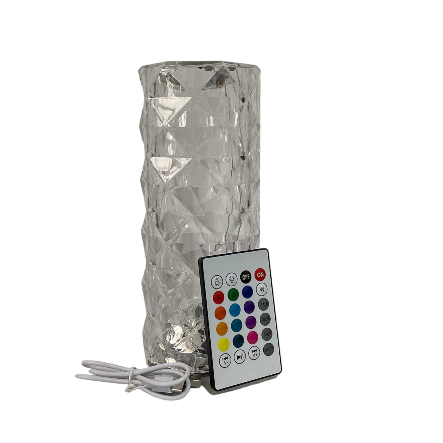 Lámpara Diamante 3D: Ilumina tus sueños con estilo y color