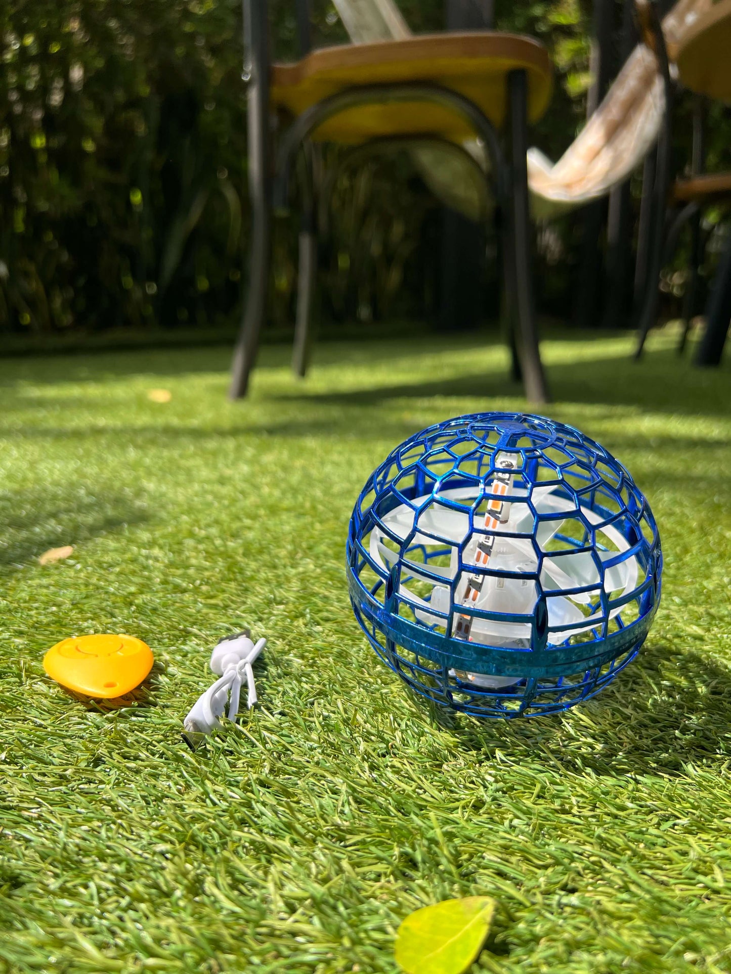 Spinner Volador LED con Sensor y Efecto Búmeran