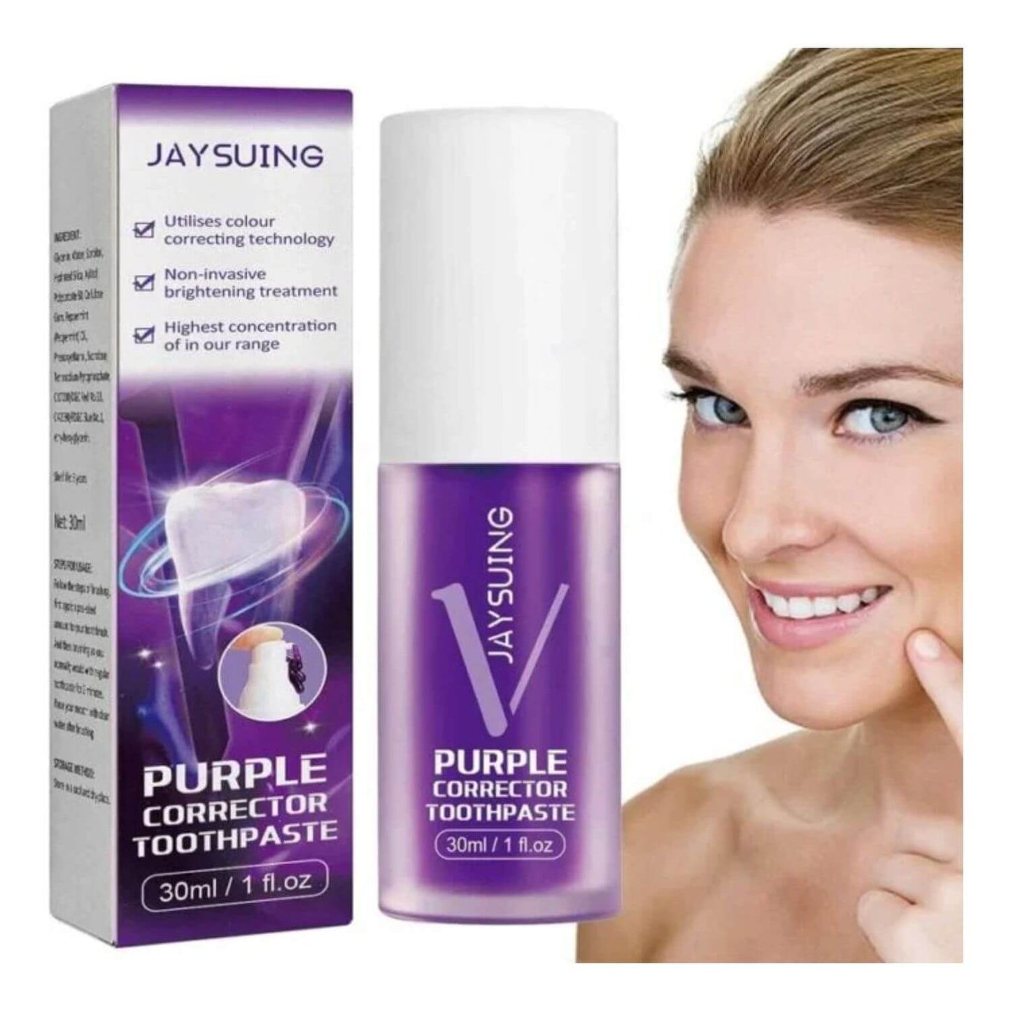 2X1 CREMA DENTAL BLANQUEADORA CORRIGE Y TRANSFORMA TU SONRISA