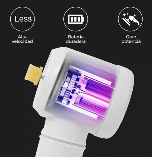 Cepillo Eléctrico Inalámbrico 5 en 1 - Limpia fácil, rápido y sin esfuerzo