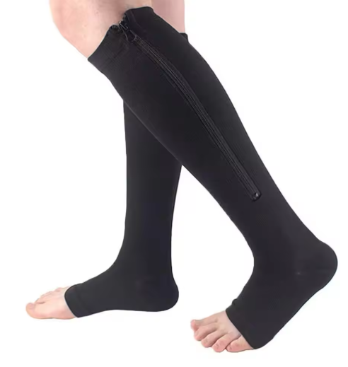 Medias Zip Sox Compresion Anti Varices