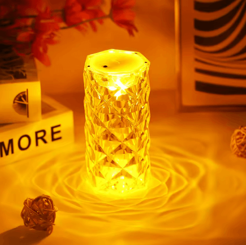 Lámpara Diamante 3D: Ilumina tus sueños con estilo y color