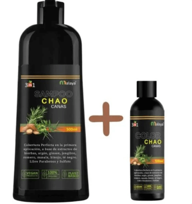SHAMPOO CHAO CANAS +TRATAMIENTO