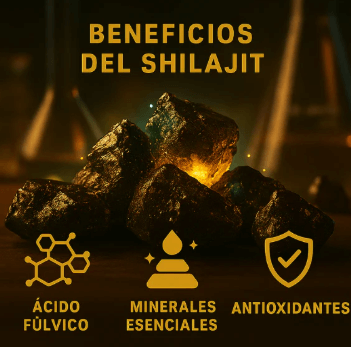 2 x 1 GOMAS SHILAJIT Vitalidad y energía natural en cada bocado.