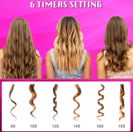 Rizador Inalámbrico Pro: ondas perfectas en minutos, sin cables ni enredos
