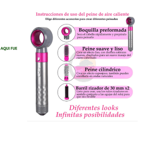Cepillo secador 5 en 1