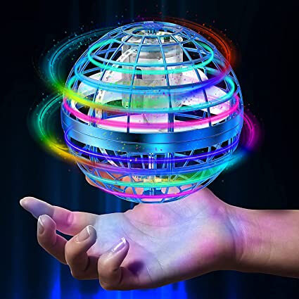 Spinner Volador LED con Sensor y Efecto Búmeran