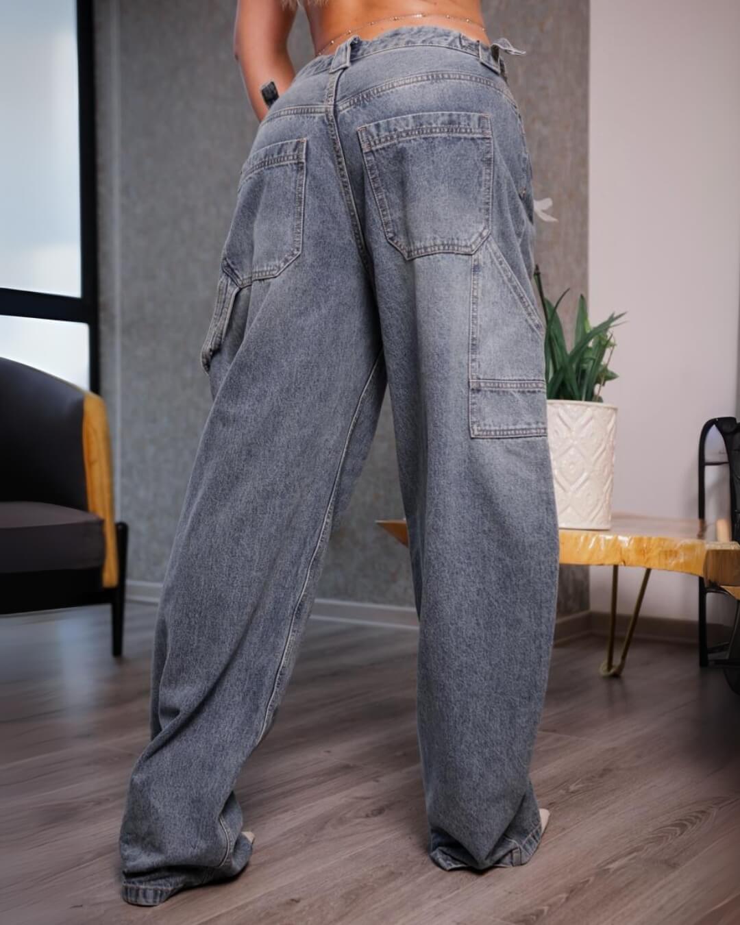 Jean Barrel – Estilo Oversize que Marca Tendencia