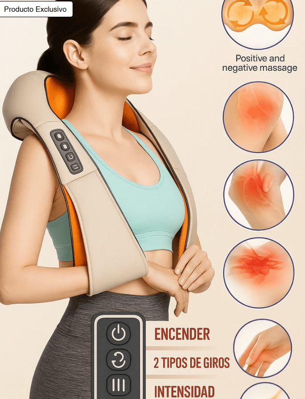 Masajeador de Calor para el Cuello