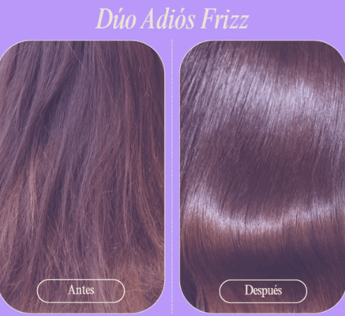 Dúo Capilar Anti-Frizz Natural: Nutre, Suaviza y Controla el Encrespamiento