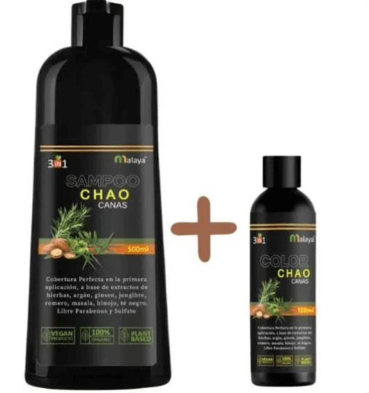 SHAMPOO CHAO CANAS +TRATAMIENTO