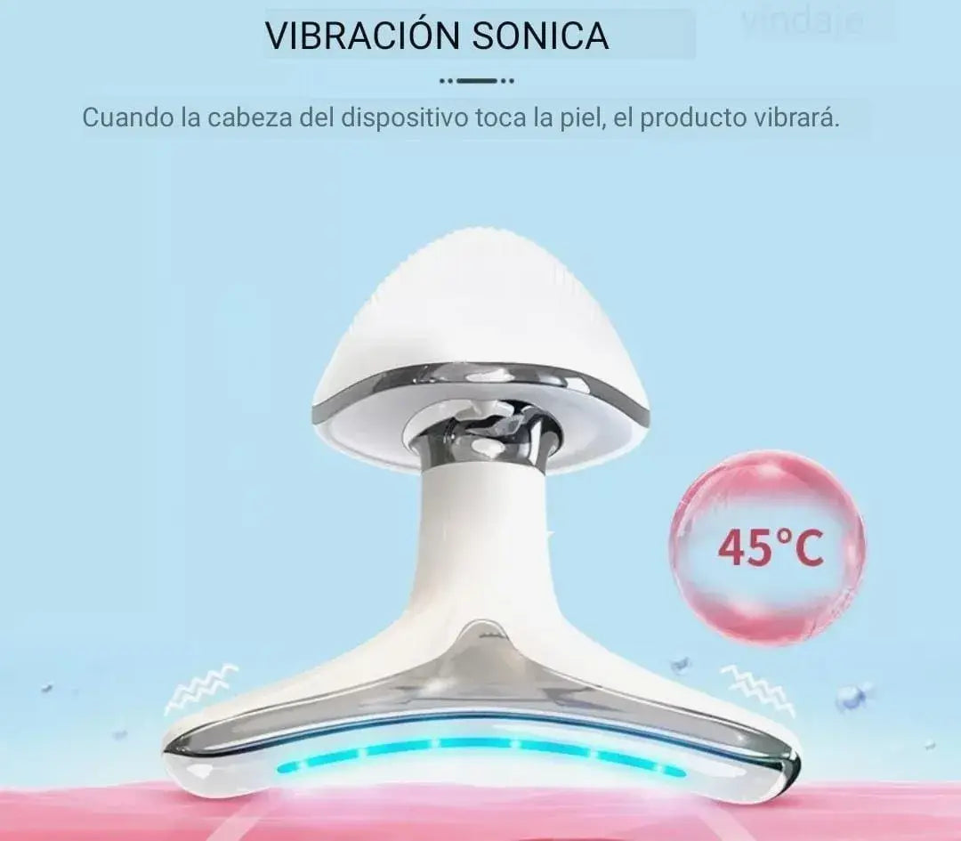 Masajeador LED Facial