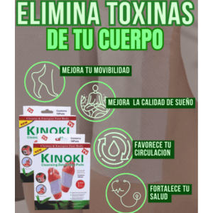 Parches Desintoxicantes Kinoki – Renueva tu energía mientras duermes CAJA x 10