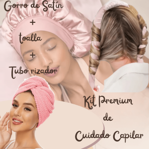 Kit Premium de Cuidado Capilar: Seca, Protege y Riza sin Maltratar tu Pelo